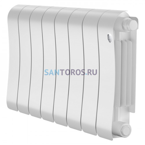 Радиатор биметаллический Royal Thermo Infinity 300 Bianco Traffico VR - 8 секционный (НС-1696339 РОЯЛ ТЕРМО)